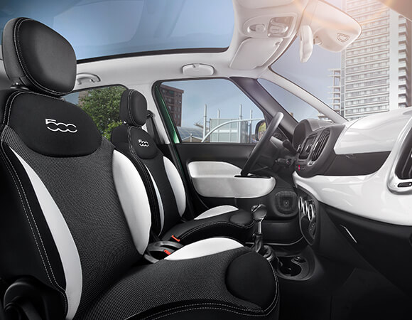 Interni e sedili Fiat 500L Trekking